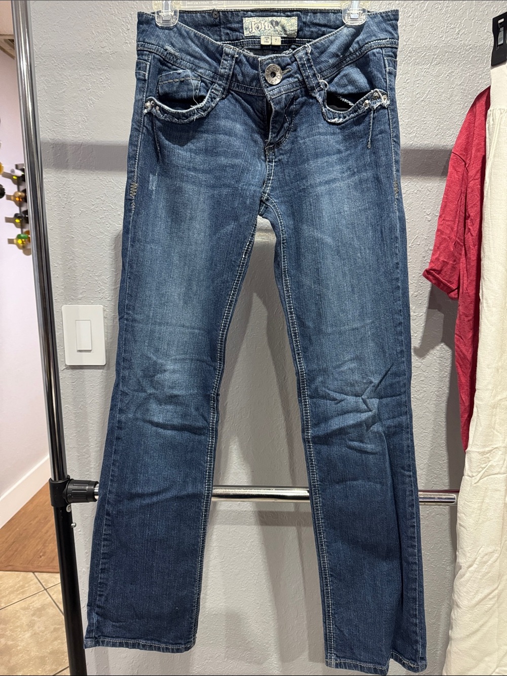 Rock & Republic Women’s Dark Blue Bootcut Jeans